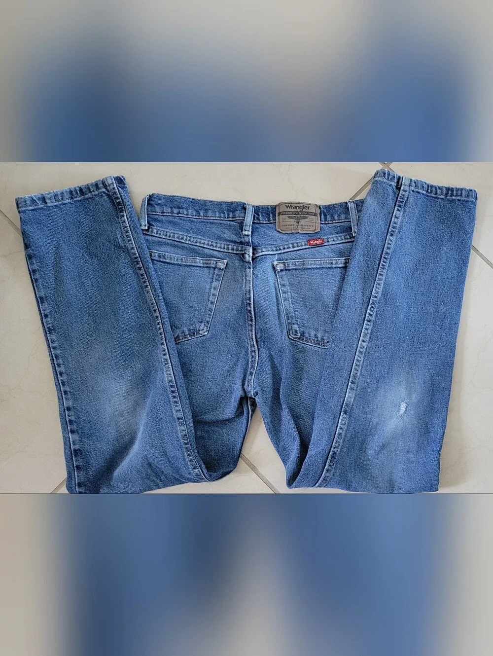Wrangler Men’s Jeans 31x30 Western Cowboy Ranch Workwear Distressed